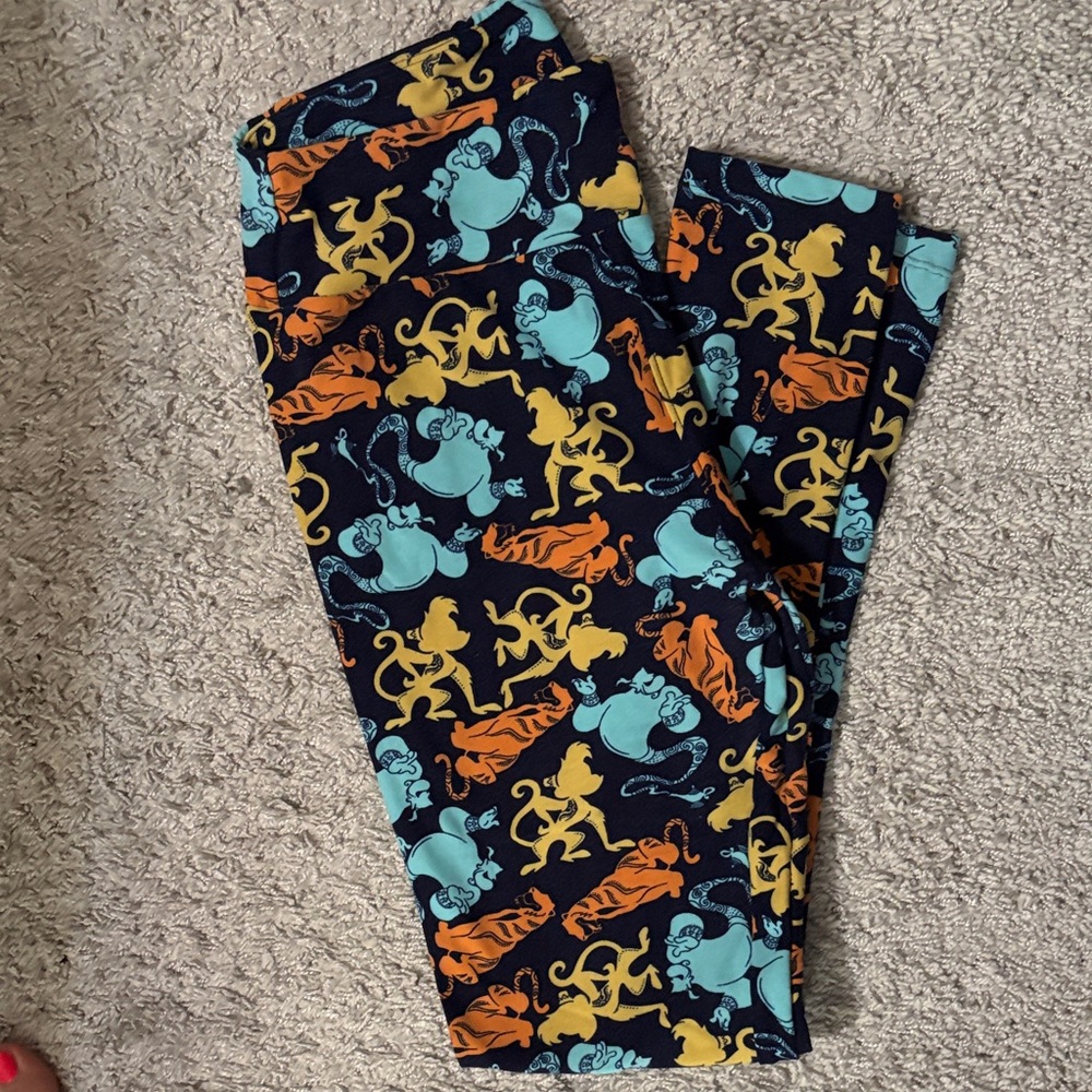Colorful Monkey Print Women’s Leggings